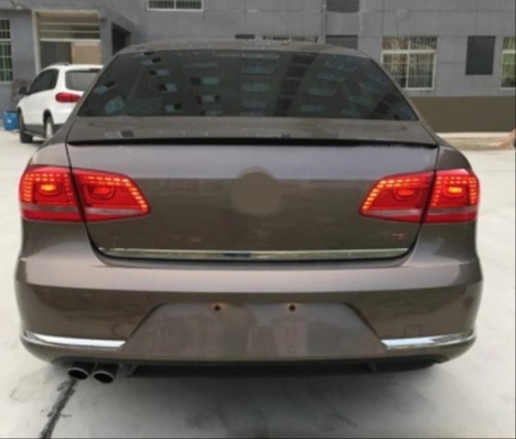 VOLKSWAGEN PASSAT B7 IÇIN UYUMLU SPOILER - PIANO BLACK (PARLAK SIYAH)